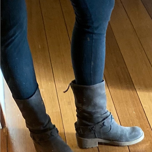 Coolway Angus Women's Pull-On Boots Suede Western Modern Winter US 7 Euro 38 - Picture 4 of 9